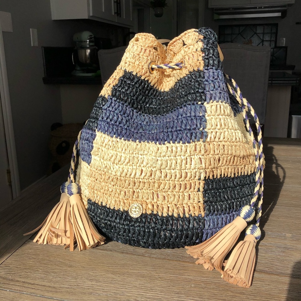 Authentic Tory Burch Bucket Bag